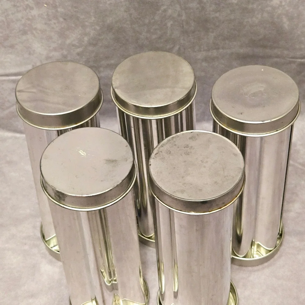 Baking Tubes Set of 5 Breads Batter Cake Heart Flower Star